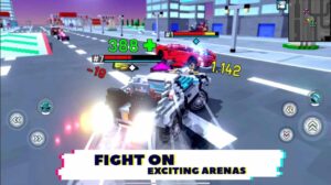 Carnage: Battle Arena è un'autoscontro tutto a pixel!