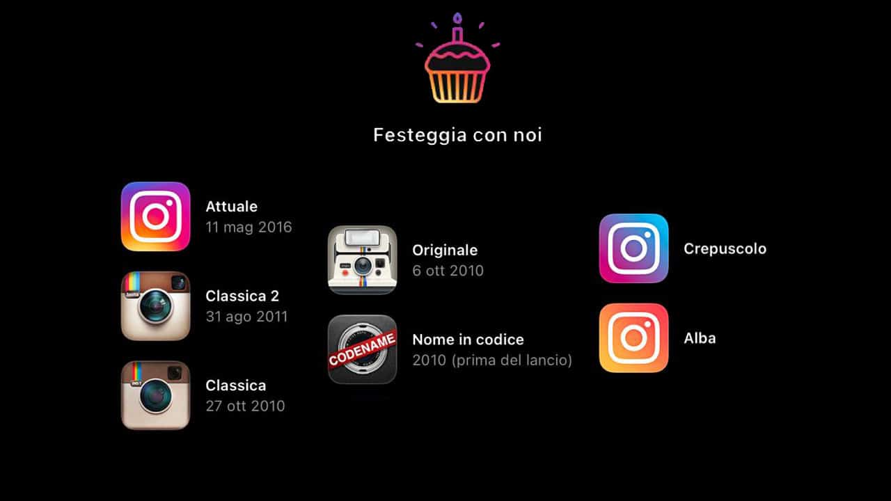 10 anni di Instagram: Come cambiare l'icona dell'app