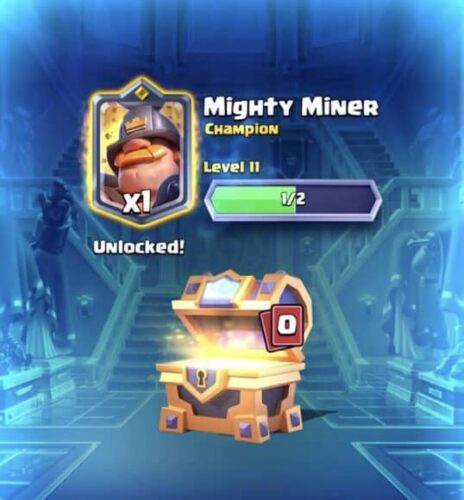 clash royale nuovo minatore colossale