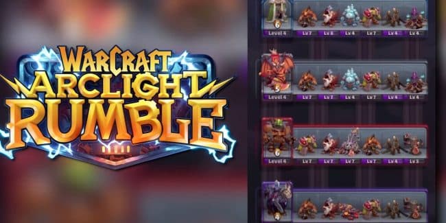 Warcraft Arclight Rumble deck creation